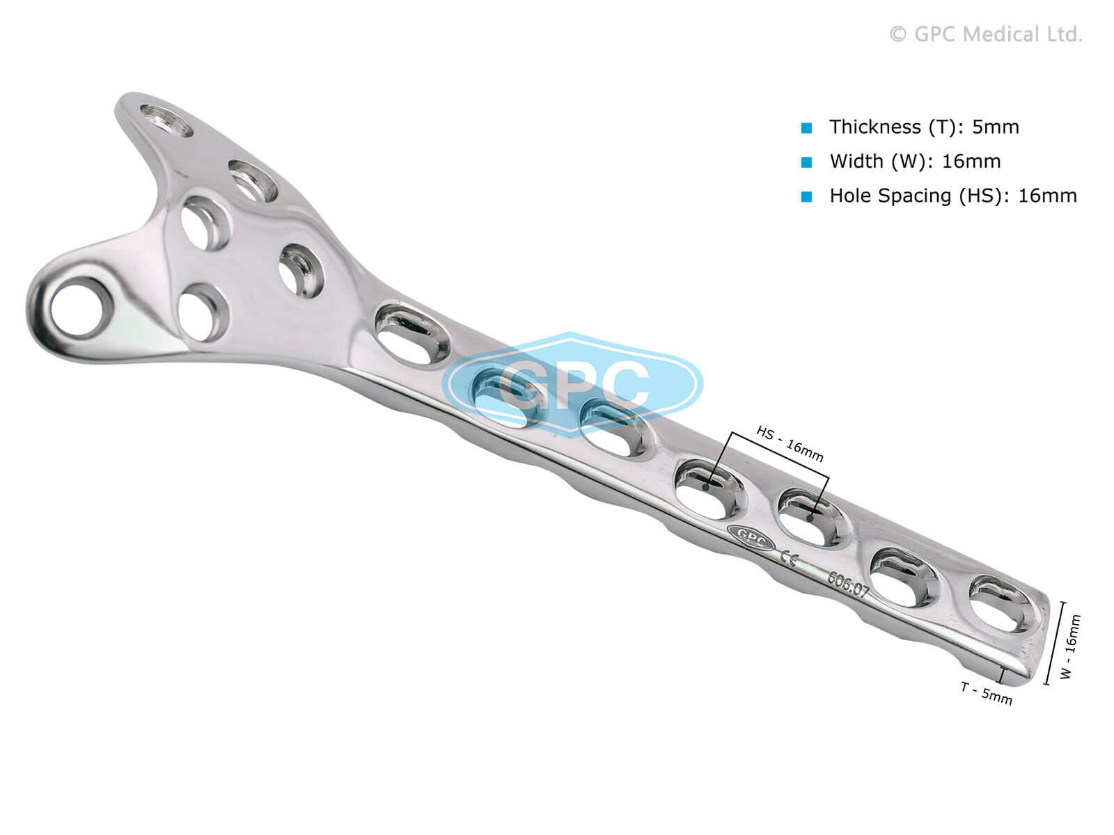 Condylar Buttress Plate Left/Right Manufacturer & Supplier