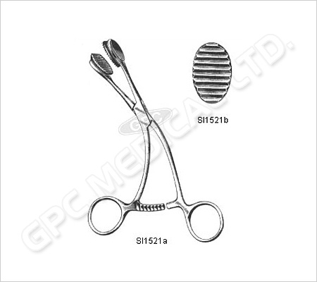 SURTEX® Young Tongue Holding Forceps Serrated Jaws