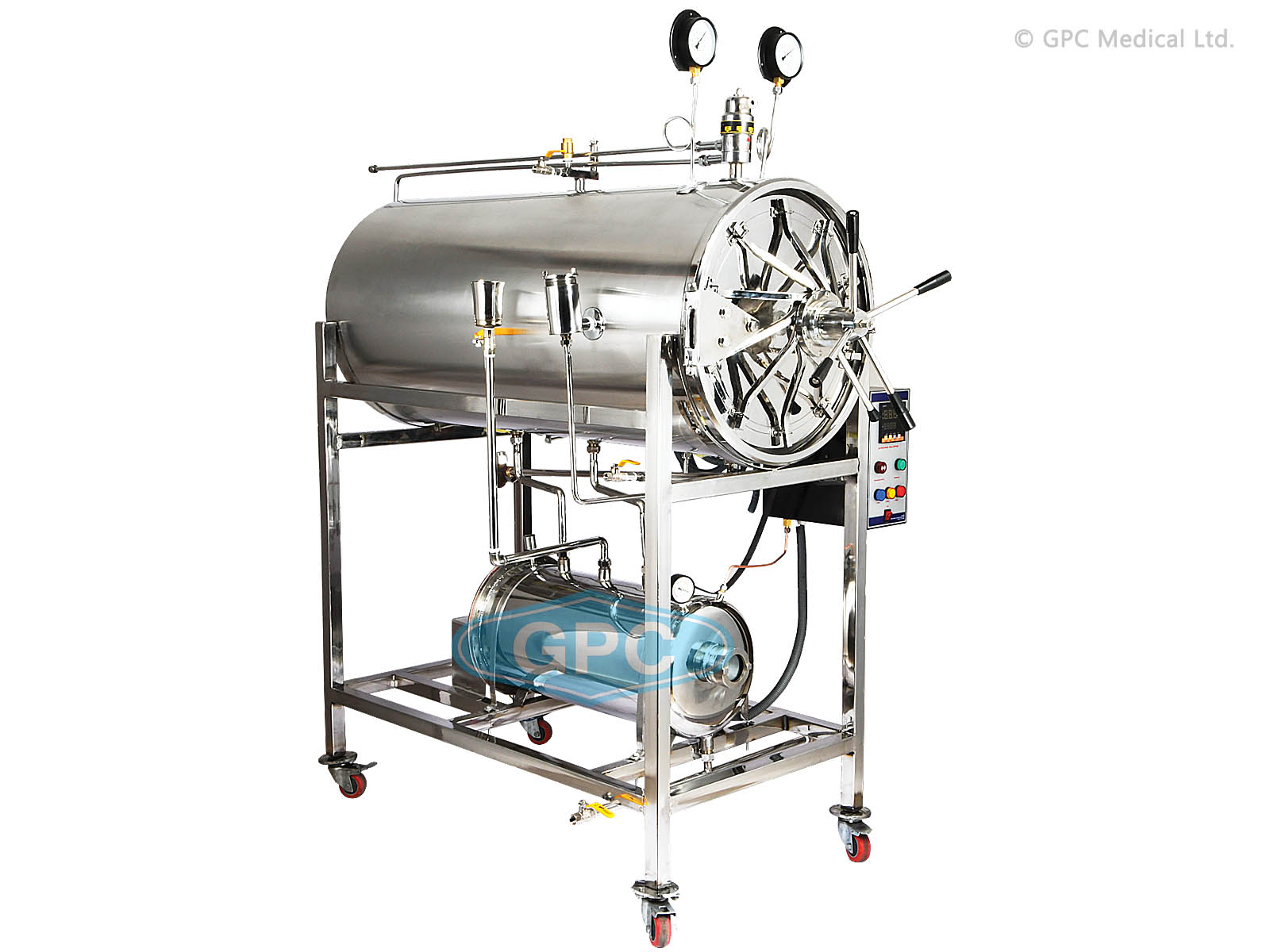 Horizontal Cylindrical Autoclave - Double Wall