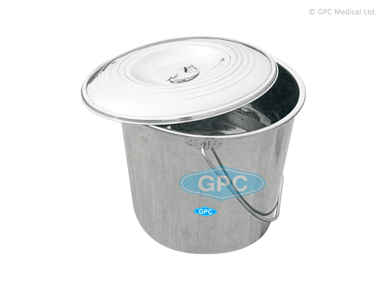 Stainless Steel Bucket with Lid