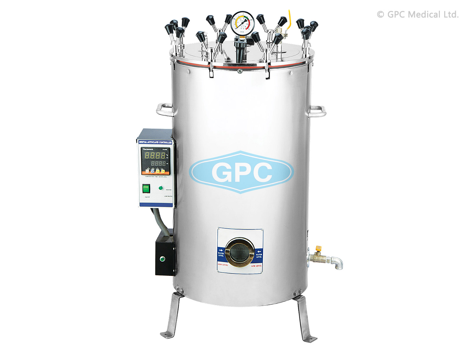 Vertical Autoclave Gas cum Electric Operated