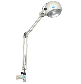 Drive Goose Neck Exam Lamp, Dome Style Shade with Mobile Base