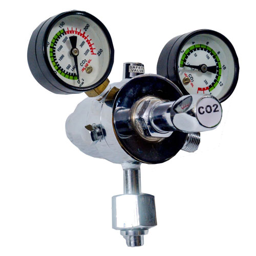 Co₂ Regulator Double Stage Double Gauge