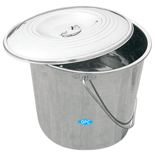 Stainless Steel Bucket with Lid