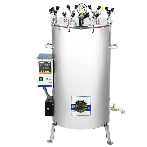 Vertical Autoclave Gas cum Electric Operated