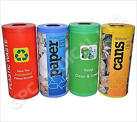 Colour Coded Recycle Bin 72L Manufacturer & Supplier | India