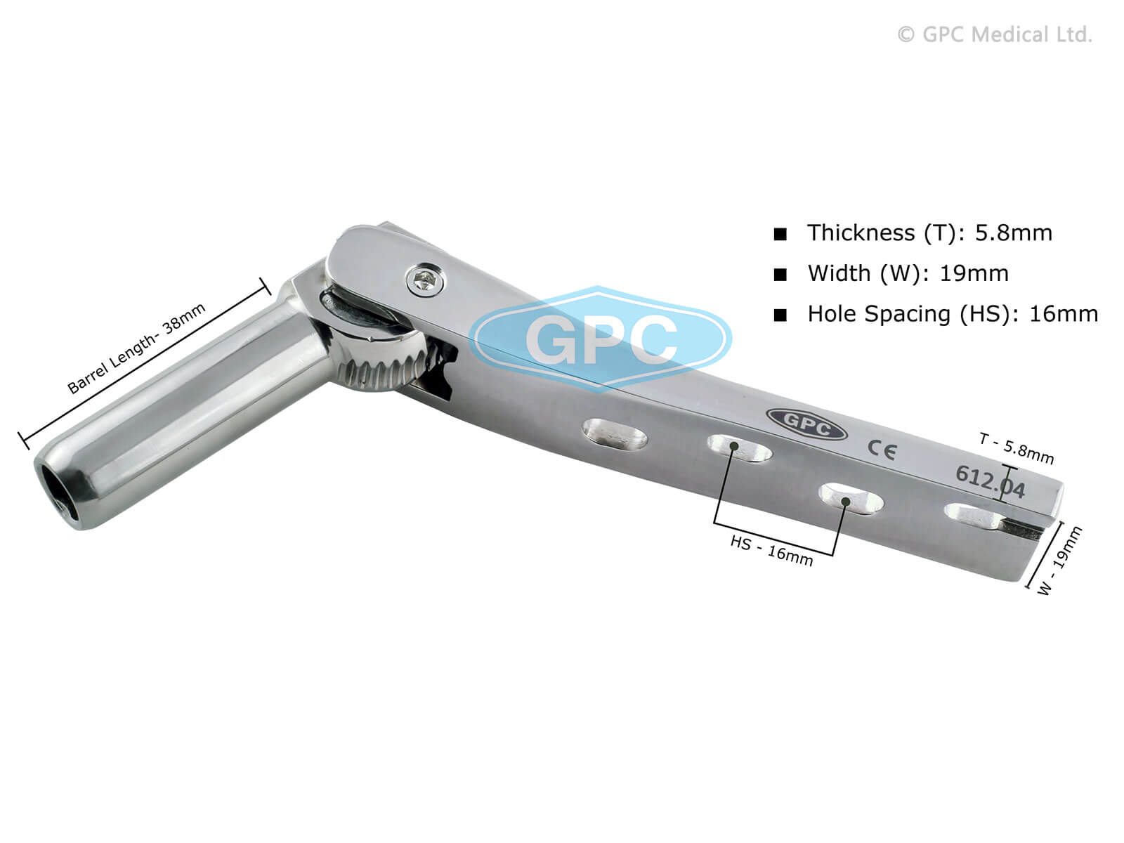 DHS Barrel Plate DCP Holes - Variable Angle Manufacturer & Supplier | India